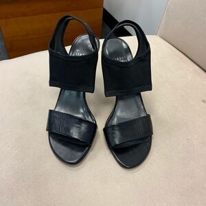 Stuart Weitzman Leather Stretch Stretch Heel sz 8